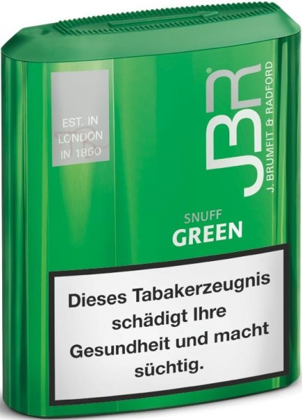 JBR Green Snuff 10 g Schnupftabak